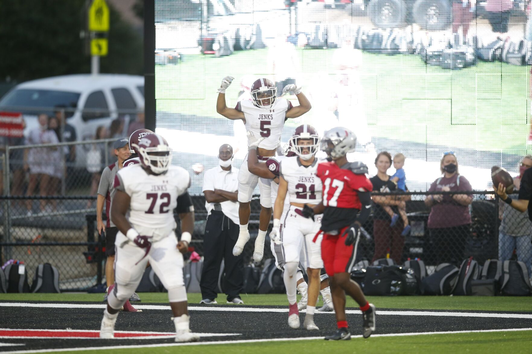 Jenks vs Union in Backyard Bowl